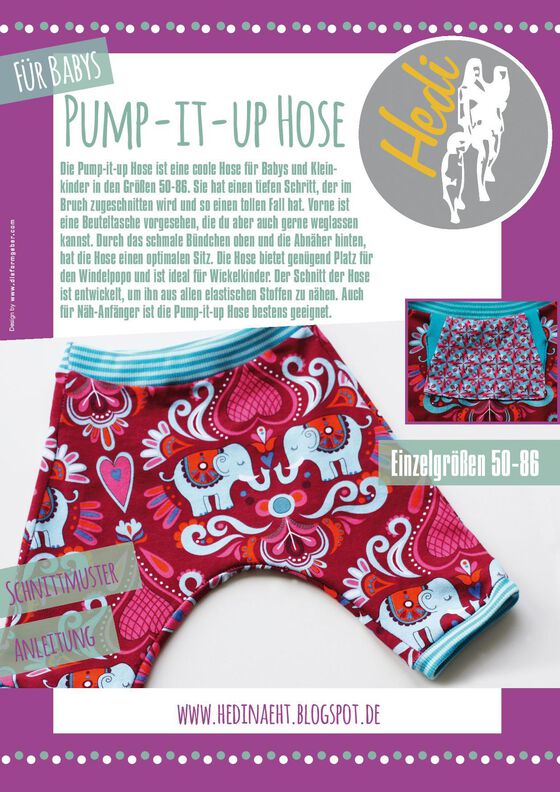 Pump-it-up Hose für Babys und Kleinkinder  image number 1
