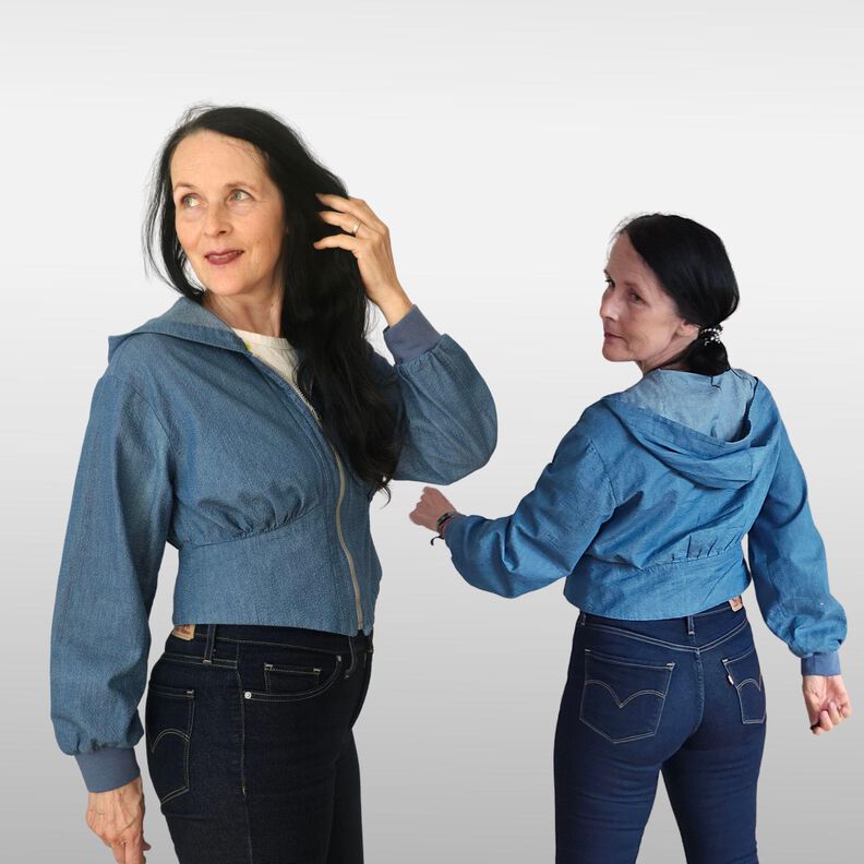 Trinity-Hemdbluse-Erweiterung-Kapuzejacke -Gr. 34-52 image number 5