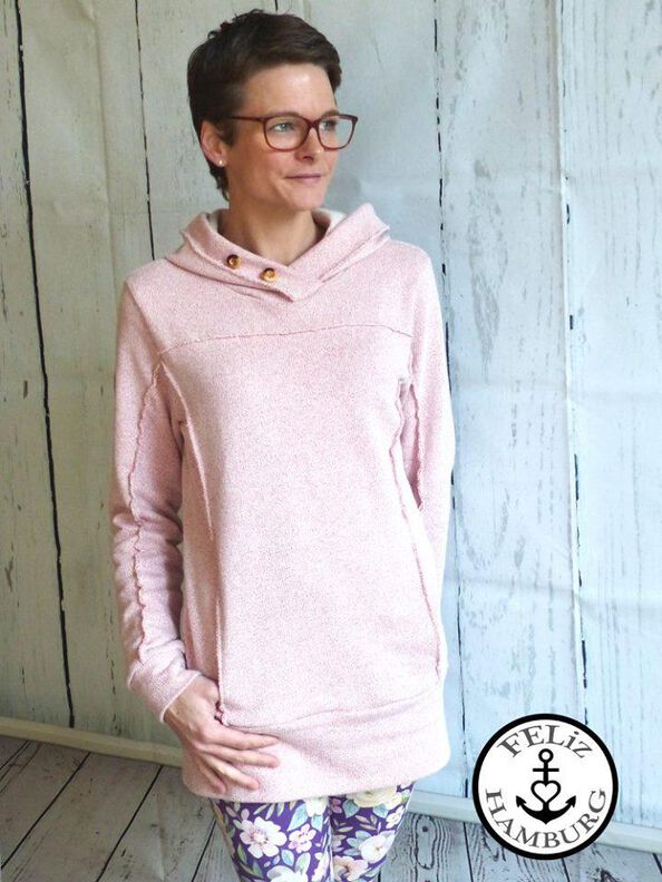 Ebook/Nähanleitung Damen Hoodie image number 2