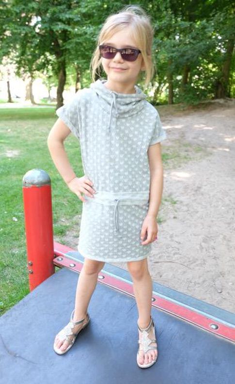 Kleid, Sweatshirtkleid "Reese", SchnittmusterGr. 110-152 image number 1