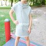Kleid, Sweatshirtkleid "Reese", SchnittmusterGr. 110-152 thumbnail number 1