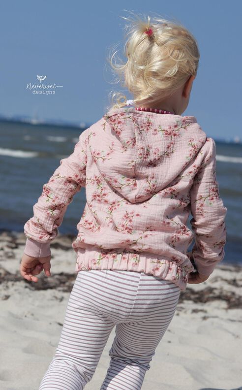 Musselinhoodie Hiddensee Kinder *A4 und A0 Datei* image number 8