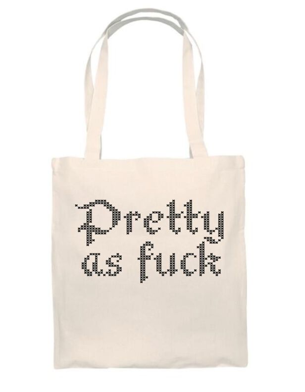 "Pretty as fuck" Plotterdatei Spruch DIY image number 3