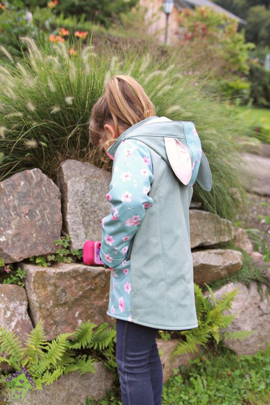 Softshelljacke ZUCKERMAUS GIRLS Gr. 110 - 164 Walkjacke image number 3