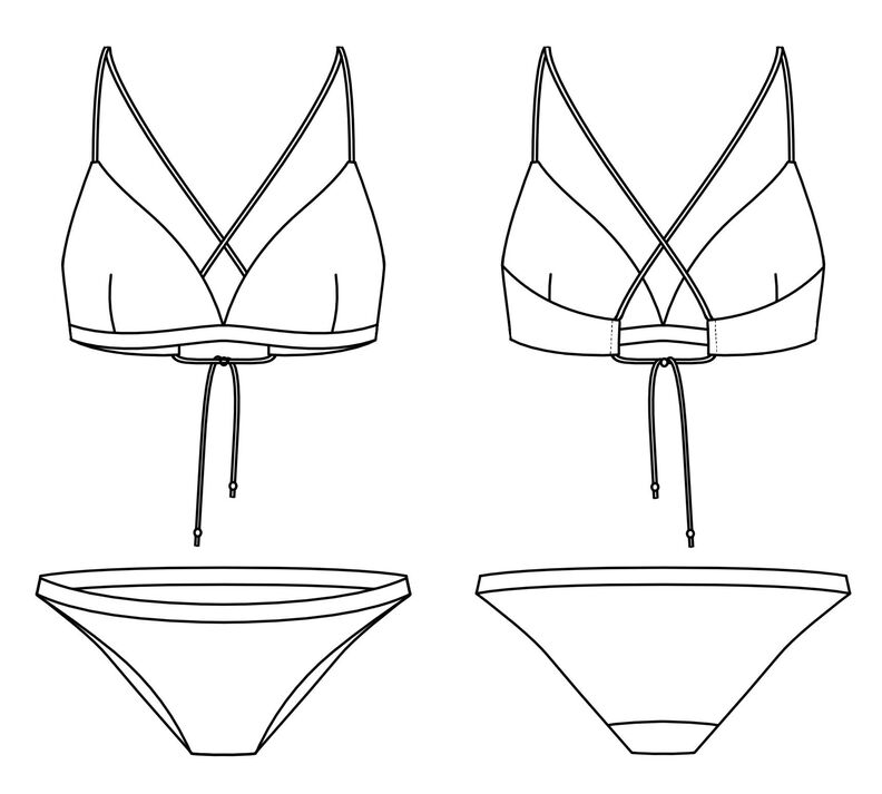 Bikini-Set Caipirinha - Gr. XS-XL image number 7