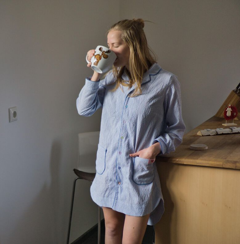 Pyjama Mein Schlummerchen Frauen Gr.34-48 image number 3