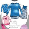 Ebook/Nähanleitung Doppel-Shirt LOTTY Mädchen  Gr. 80 - 164 thumbnail number 2