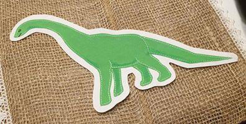 Applikationsvorlage Brachiosaurus Dino image number 9