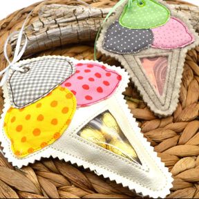 Stickdatei Eis ITH Füllobjekt Eiswaffel