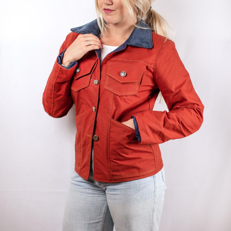 Jacke #Leila Nähanleitung und Schnittmuster (XS-XL) image number 5