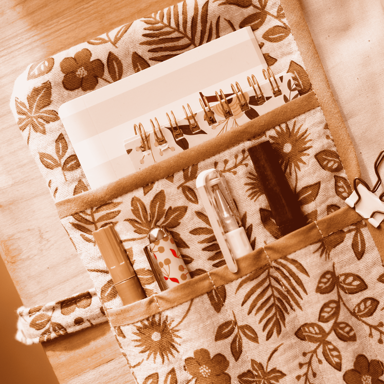 Buchtasche | Buchhülle nähen Schnittmuster "ANNA" image number 6