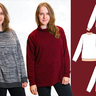 Jessy Oversize Pullover mit Rollkragen BU 80-116, A4+A0 thumbnail number 10