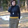 *Ladies Basic Skirt* Basic Rock, gerader und runder Saum thumbnail number 3