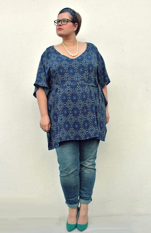 Oversize Tunika (32-60) BERTIOGA Damen Schnittmuster Bluse image number 8