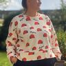 Macadamia Oversize Sweater + Hoodie für Damen Gr. 32-60 thumbnail number 3