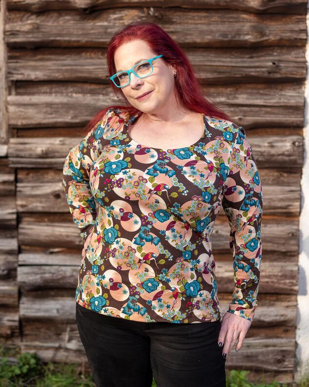 Shirt LONA CUP D Gr. 34-54 PDF-Schnitt A4, A0, Anleitung image number 4