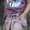 lovely baggy pants 50-164 Kombi Hose Shorts Biesen Schleife thumbnail number 4