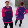 Avery Damen Hoodie/Ballonkleid Gr. 32 bis 48 thumbnail number 7