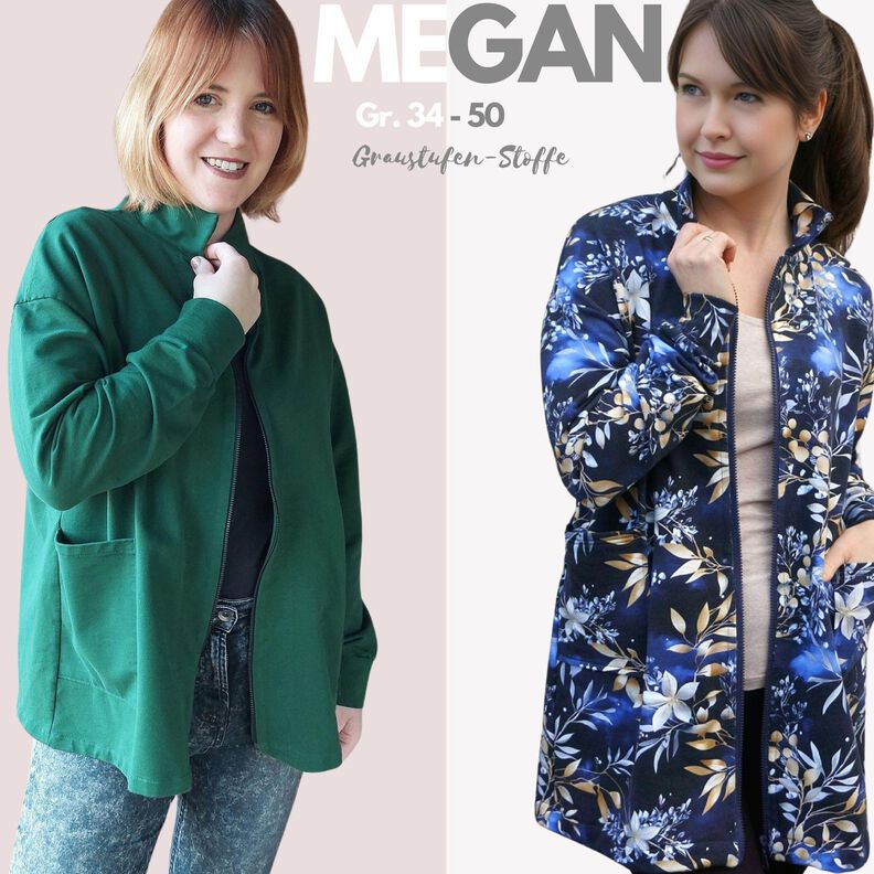 Schnittmuster Jacke Megan „Megan" als Ebook image number 1