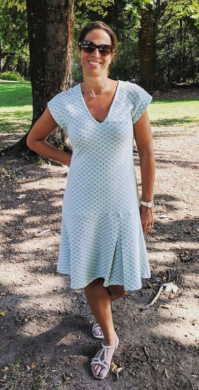 Kleid "Lenka", Schnittmuster Gr. 158-46 image number 9