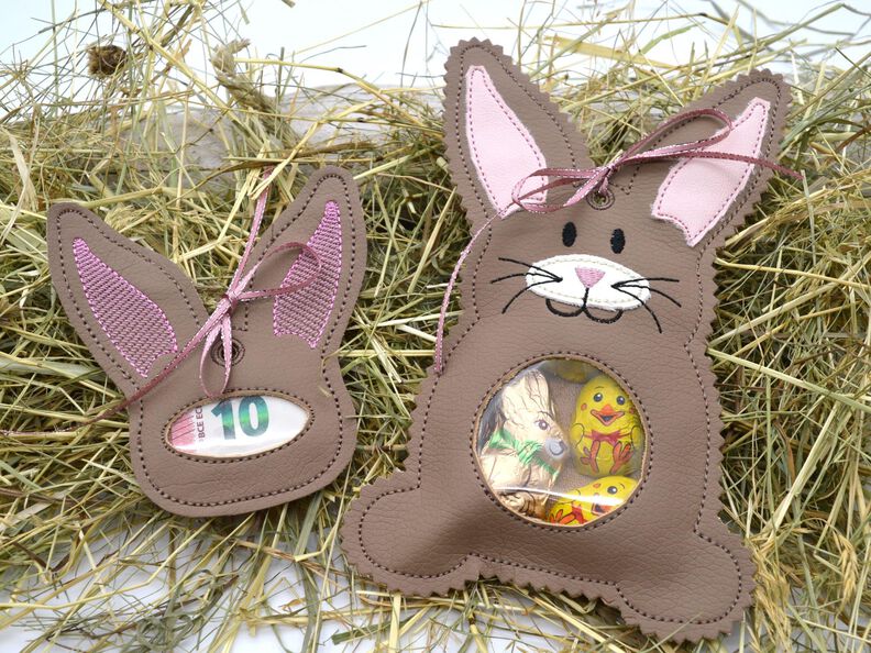 Stickdatei Hase ITH Füllobjekt Wunscherfüller image number 2