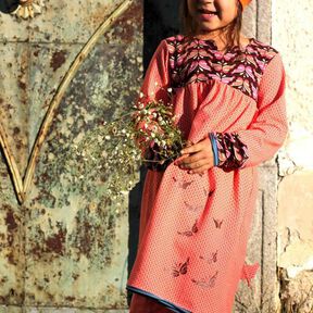 Bohemian Dress&Blouse ..Kleid Bluse /  für Musselin