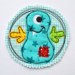 Stickdatei Monster DOODLE 10x10cm