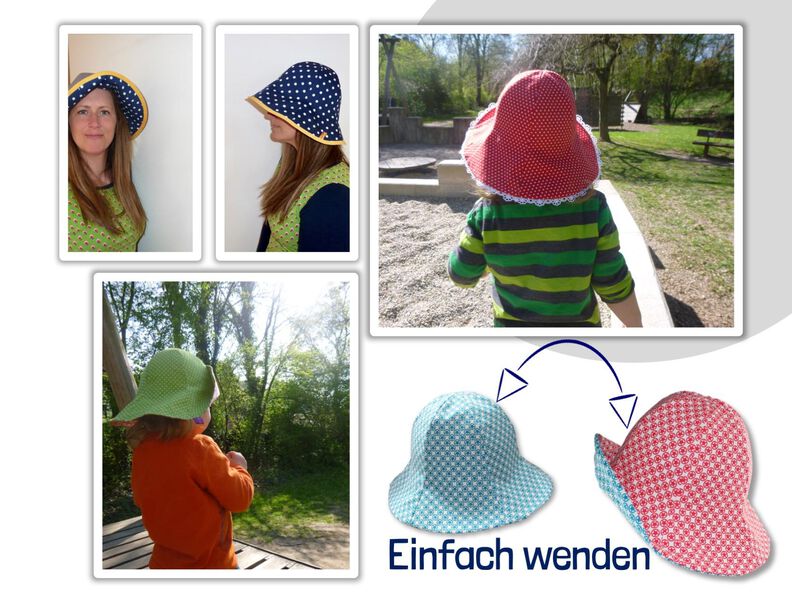 Sommerhut Lotti | zum Wenden | 45 &ndash; 56 cm image number 3