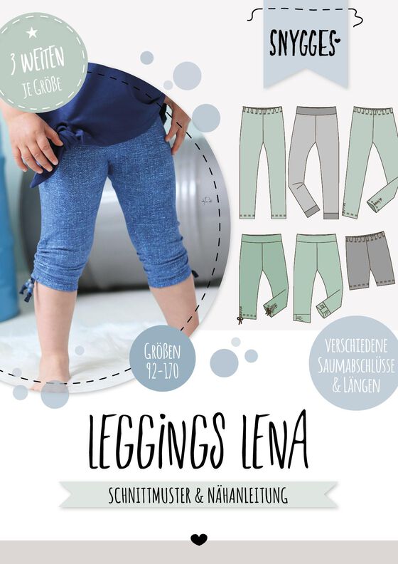 LEGGINGS "LENA" - Schnittmuster und Anleitung image number 2