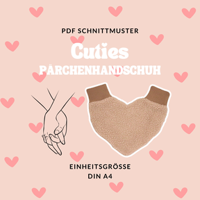 Pärchenhandschuh | Handschuh für Paare | Einheitsgröße