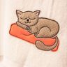 Stickdatei Katze doodle schlafende Katze 5 Größen thumbnail number 8