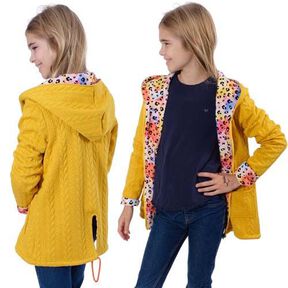 Strick / Jacke  "BINTJE" Nähanleitung & Schnitt Gr. 62 - 104