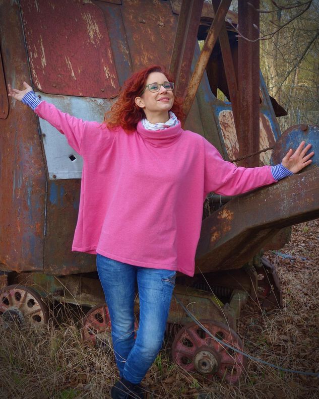 Finas Poncho Schnittmuster & Nähanleitung Damen S - XL image number 7
