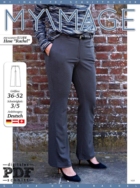 Hose Rachel N&auml;hanleitung + Schnitt image number 2