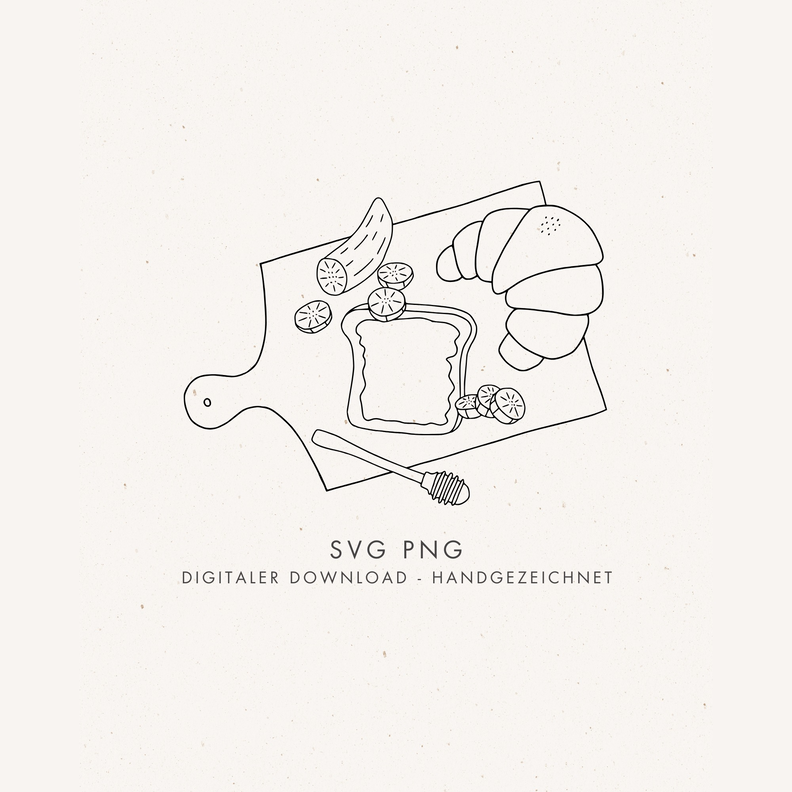 Plotter- und Laserdatei "BON APPETIT" SVG PNG image number 1