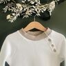 Knopfleisten Kinder Pullover BUTTON RAGLAN Baby Gr. 50 - 86 thumbnail number 6