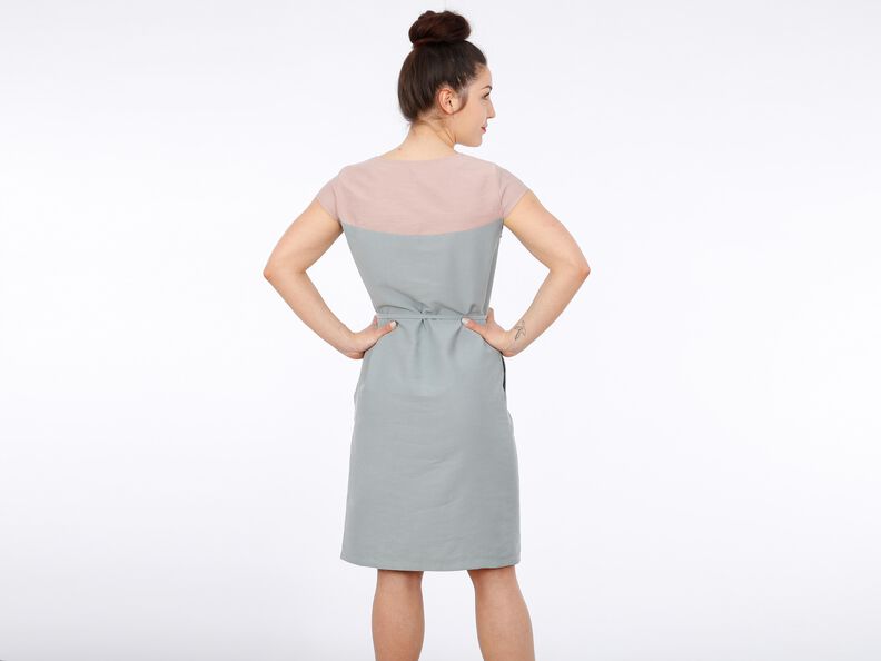 FRAU ALVA - Sommerkleid mit V-Auschnitt und Taschen XS-XXL image number 9