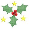 Stickdatei Weihnachten 3er SET 10x10cm Rahmen thumbnail number 3