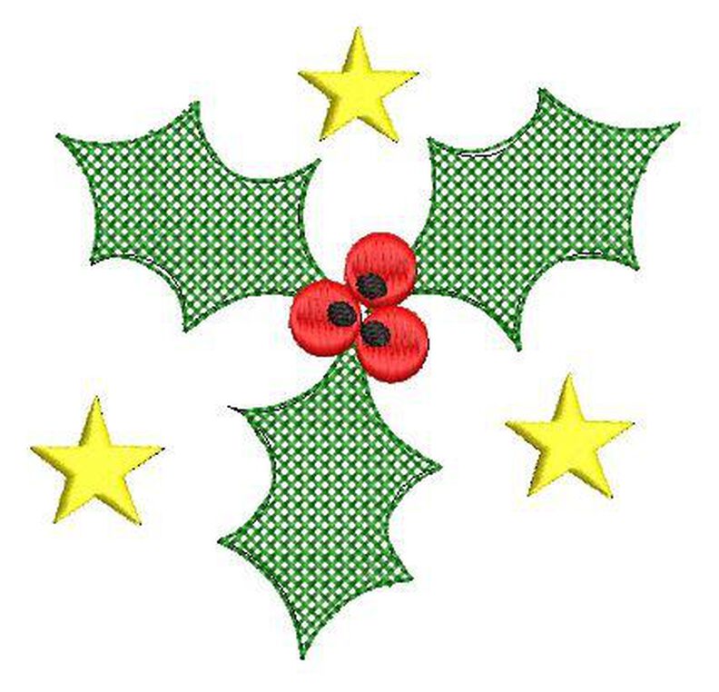 Stickdatei Weihnachten 3er SET 10x10cm Rahmen image number 3