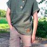 Musselin Shirt Solmusling Gr. 56-170, Leinen, Kombi, A0 thumbnail number 8