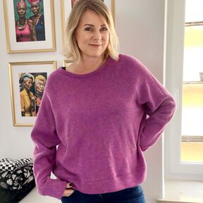 Oversize Sweater (34-60) PAPAYA Raglan Damen Schnittmuster