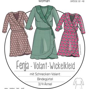 Ebook/Nähanleitung Kleid Fenja, Gr. 32-48