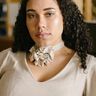 Rose Choker Kette Blume Schnittmuster, Video-Anleitung thumbnail number 6