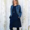 FRAU FANNIE - Sweatkleid mit Taschen XS-XL thumbnail number 8