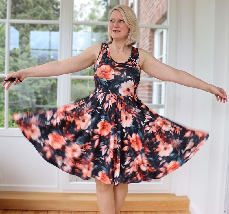 KLEID - * Sweet like MEE * - GR.32-56 - für dehnbare Stoffe image number 9
