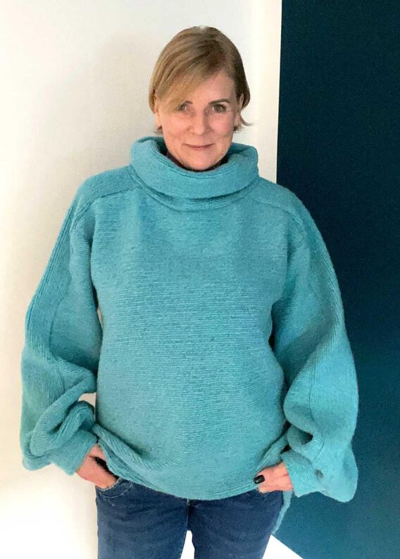 Pulloverkleid (34-58) MARILIA Super Oversize Sweater image number 5