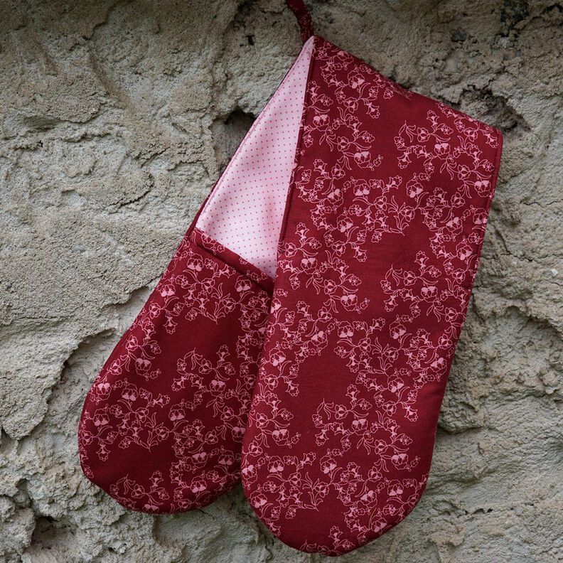 Ofenhandschuh doppelter Topflappen - nähen OHNE Schrägband image number 2