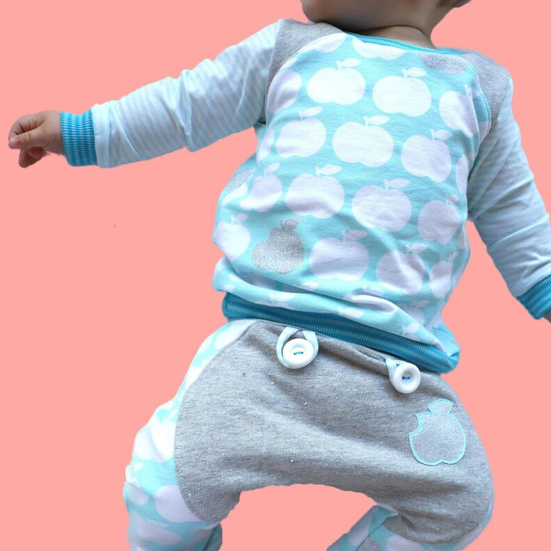 Hose Jogginghose Sweathose MiniMoon ♥ Gr. 50-116 image number 2