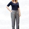 Ella – Lange oder kurze Bundfaltenhose, Gr. 34-50, A4+A0 thumbnail number 2