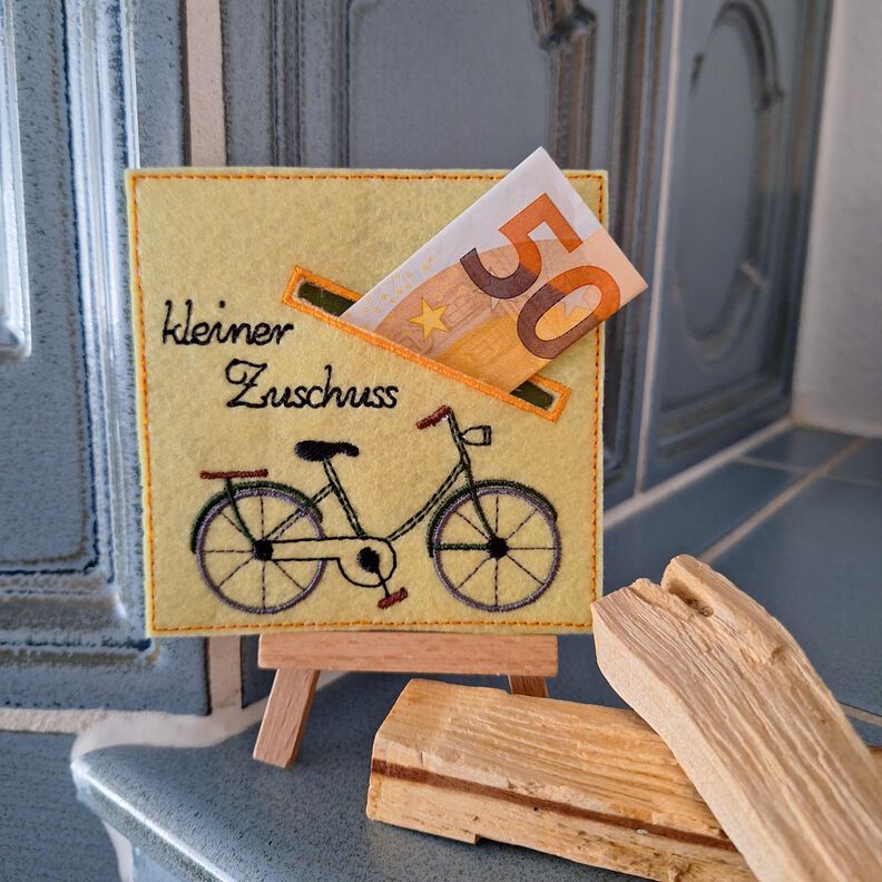 Stickdatei Wunscherfüller Fahrrad image number 2